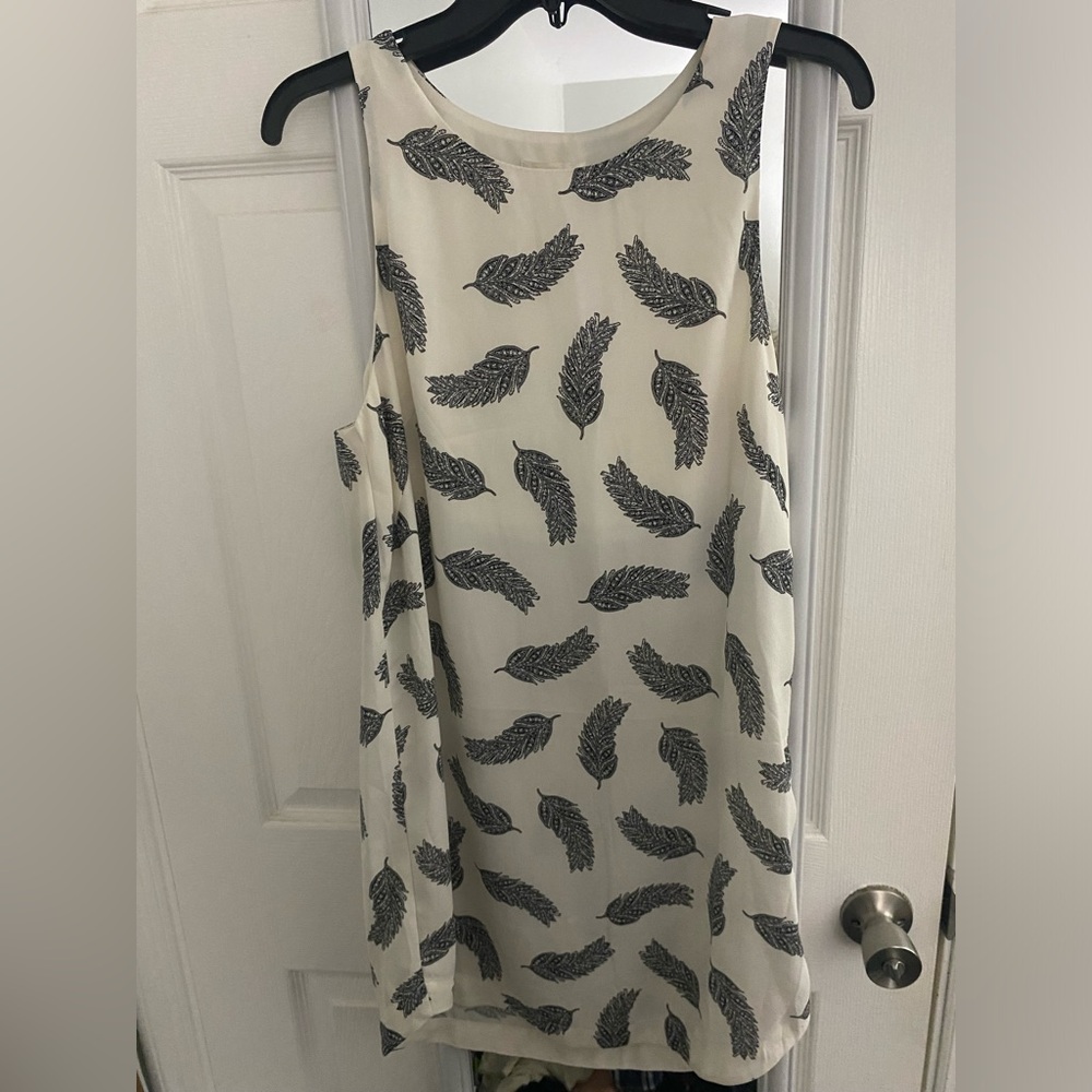 H&M Feather Tank Dress - Size 8
